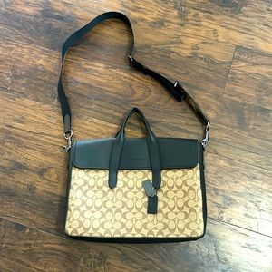 Coach brief case or travel bag